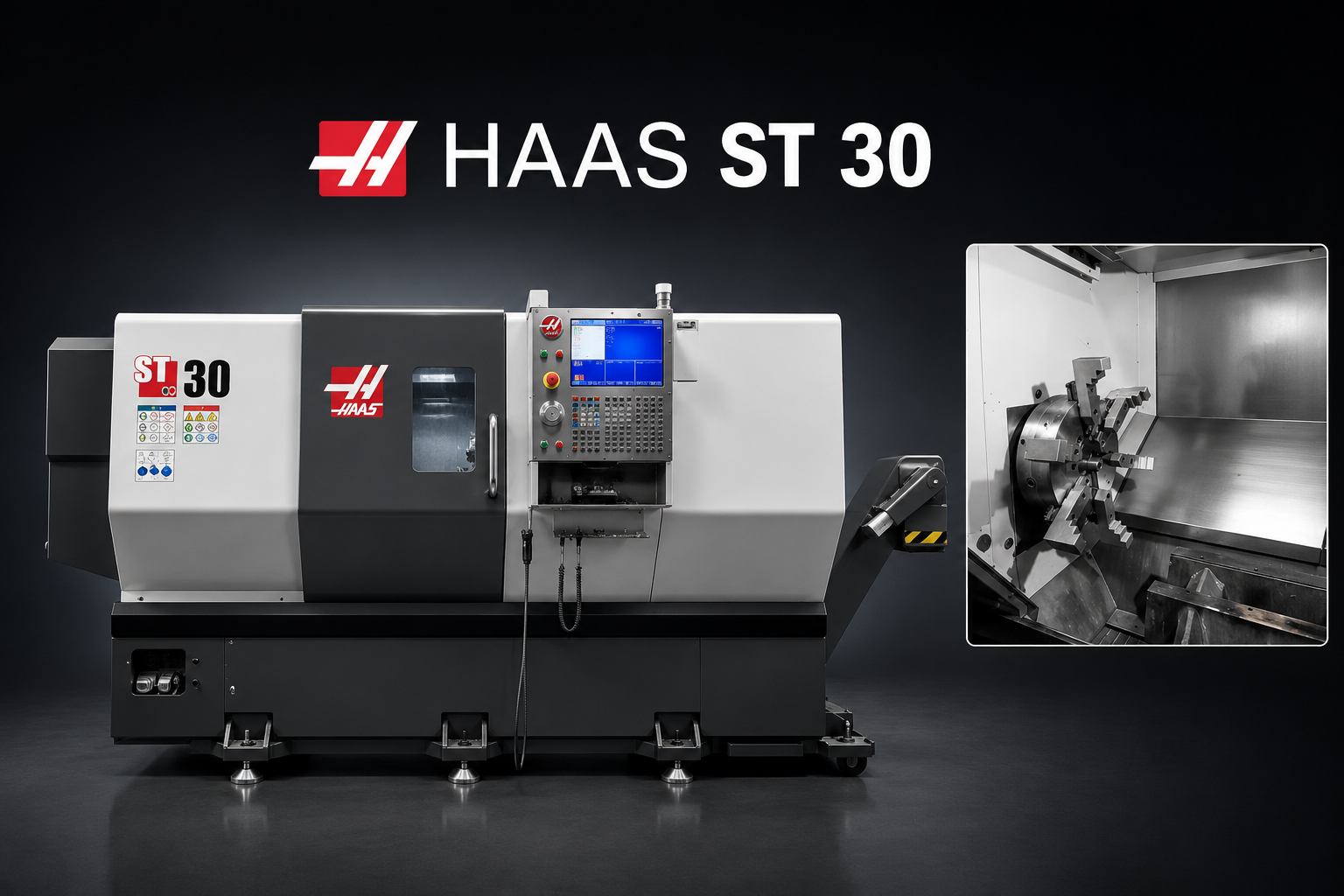HAAS ST-30 - strung CNC Iva Kron