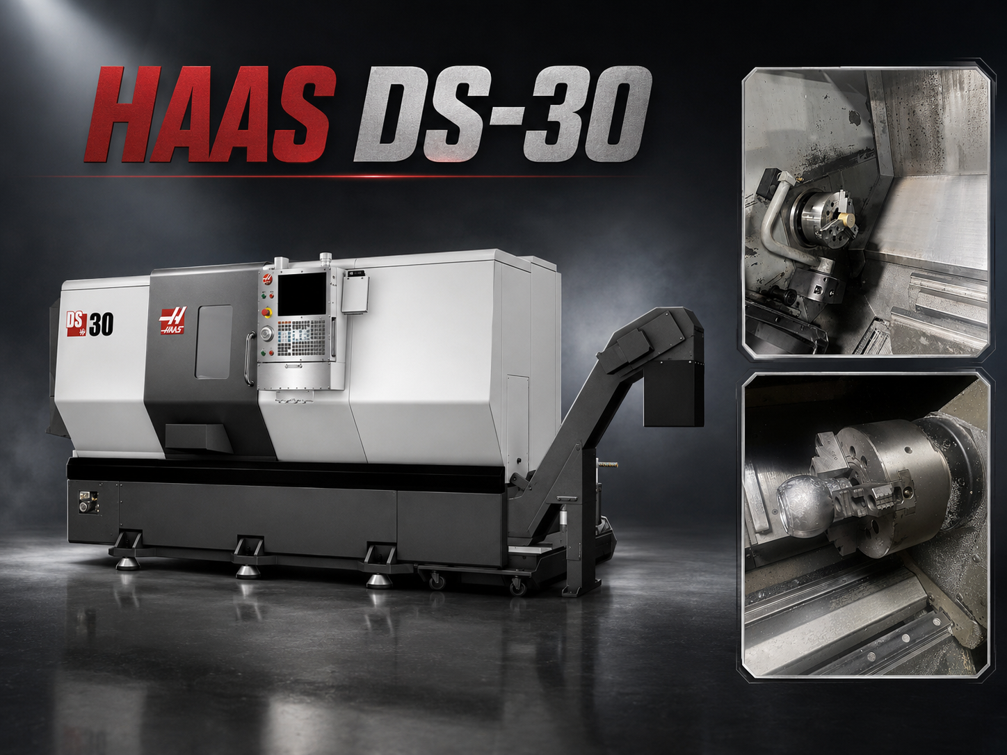 HAAS DS-30 - strung CNC Iva Kron
