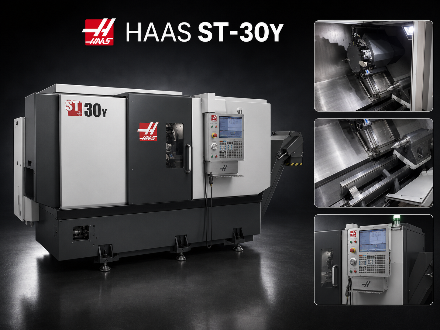 HAAS ST-30Y - strung CNC Iva Kron