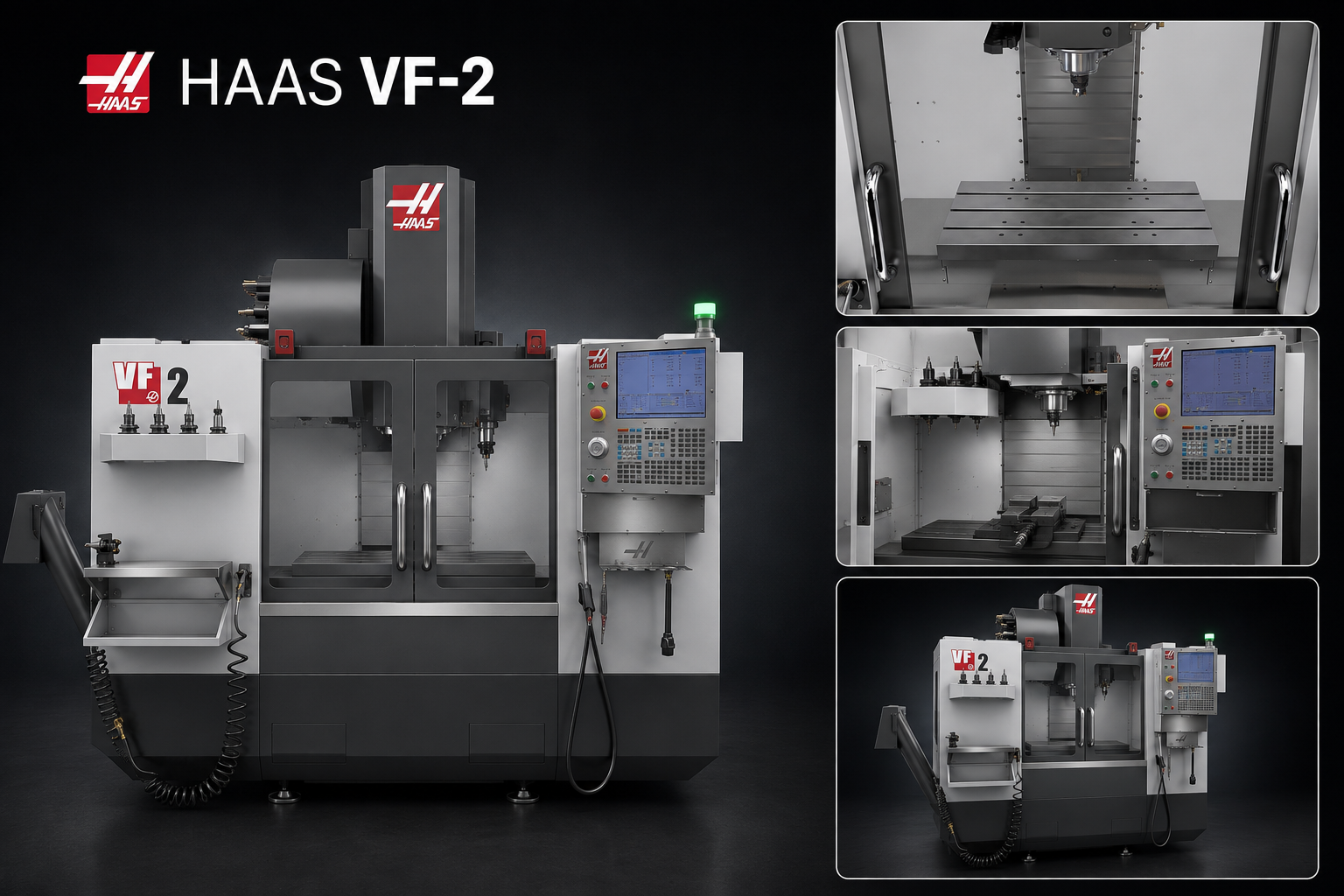 HAAS VF-2 - centru vertical CNC Iva Kron