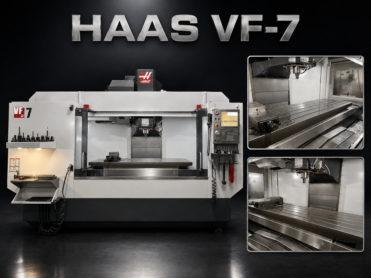 HAAS VF-7 - centru vertical CNC Iva Kron